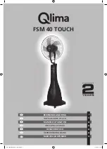 Qlima FSM 40 TOUCH Operating Manual предпросмотр