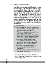 Preview for 40 page of Qlima FWK 1608 Operating Manual