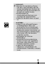 Preview for 15 page of Qlima FWK 1628 Operating Manual