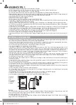 Предварительный просмотр 71 страницы Qlima GH 3042 R Directions For Use Manual