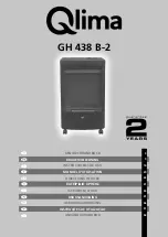 Preview for 1 page of Qlima GH 438 B-2 Directions For Use Manual