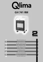 Qlima GH 741 RM Directions For Use Manual предпросмотр