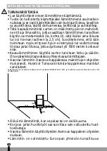 Предварительный просмотр 28 страницы Qlima GH 8034 Directions For Use Manual