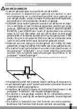 Предварительный просмотр 51 страницы Qlima GH 825 C Instructions For Use Manual