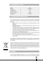 Preview for 9 page of Qlima H 408 Operating Manual