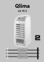 Предварительный просмотр 1 страницы Qlima LK 70 E Operating Manual