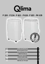 Предварительный просмотр 1 страницы Qlima P 228 Operating Manual