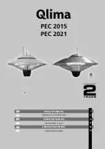 Предварительный просмотр 1 страницы Qlima PEC 2015 Operating Manual