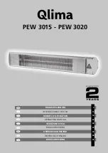 Qlima PEC 3015S Operating Manual preview