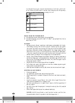 Предварительный просмотр 30 страницы Qlima PGC 3009 Operating Manual