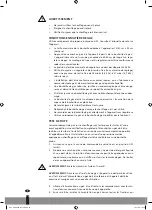 Предварительный просмотр 54 страницы Qlima PGC 3009 Operating Manual