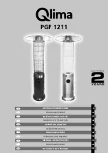 Qlima PGF 1211 Operating Manual preview