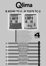 Предварительный просмотр 1 страницы Qlima R 4224S TC-2 Operating Manual