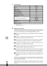 Предварительный просмотр 72 страницы Qlima R 8128S C Operating Manual