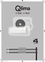 Qlima S 7026 Operating Manual preview