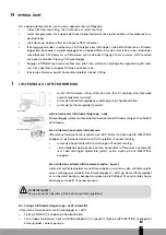 Preview for 105 page of Qlima S46 Series Operating Manual