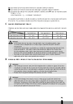 Preview for 125 page of Qlima S46 Series Operating Manual