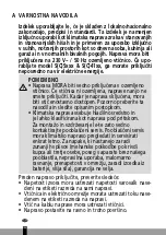 Preview for 198 page of Qlima S5025 Operating Manual