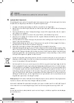 Preview for 28 page of Qlima S54 Series Operating Manual