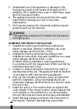 Предварительный просмотр 102 страницы Qlima SC 60 Series Operating Manual