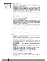 Preview for 6 page of Qlima SRE3631TC Operating Manual