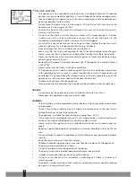 Preview for 10 page of Qlima SRE3631TC Operating Manual