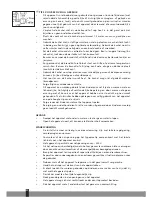 Preview for 16 page of Qlima SRE3631TC Operating Manual