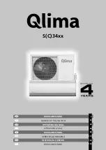 Qlima Zibro SC34 Series Operating Manual preview