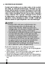 Preview for 4 page of Qlima Zibro SC34 Series Operating Manual