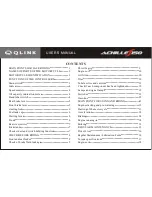 Preview for 3 page of Qlink Achille 150 User Manual