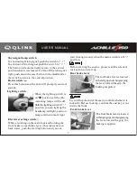 Preview for 9 page of Qlink Achille 150 User Manual