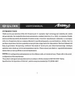 Qlink Axon AX-50 User Manual предпросмотр