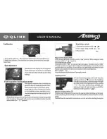 Предварительный просмотр 7 страницы Qlink Axon AX-50 User Manual