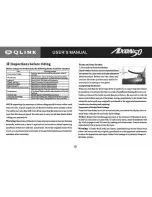 Предварительный просмотр 10 страницы Qlink Axon AX-50 User Manual