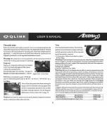 Предварительный просмотр 11 страницы Qlink Axon AX-50 User Manual