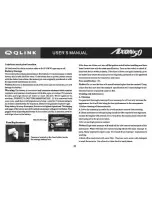 Предварительный просмотр 21 страницы Qlink Axon AX-50 User Manual