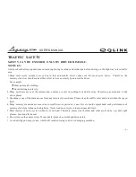 Preview for 5 page of Qlink legacy 250 User Manual