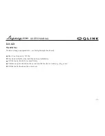 Preview for 7 page of Qlink legacy 250 User Manual