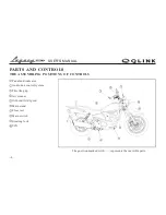 Preview for 8 page of Qlink legacy 250 User Manual