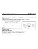 Preview for 12 page of Qlink legacy 250 User Manual