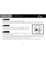 Предварительный просмотр 24 страницы Qlink Rodeo 90 User Manual