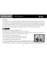 Предварительный просмотр 28 страницы Qlink Rodeo 90 User Manual