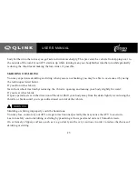 Предварительный просмотр 29 страницы Qlink Rodeo 90 User Manual