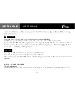 Предварительный просмотр 35 страницы Qlink Rodeo 90 User Manual