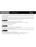 Предварительный просмотр 38 страницы Qlink Rodeo 90 User Manual