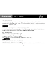 Предварительный просмотр 62 страницы Qlink Rodeo 90 User Manual