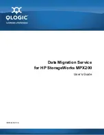 Qlogic Data Migration Service User Manual preview