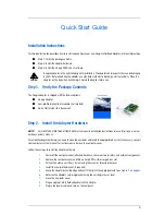 Предварительный просмотр 3 страницы Qlogic INFINIBAND Quick Start Manual