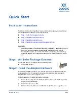 Предварительный просмотр 27 страницы Qlogic QConvergeConsole CLI 8100 Series User Manual