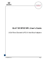 Qlogic QLA 2310F User Manual preview